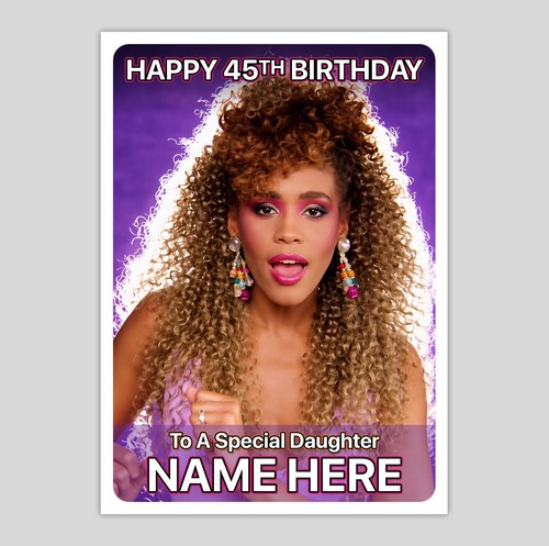 Whitney houston personalised - houston,