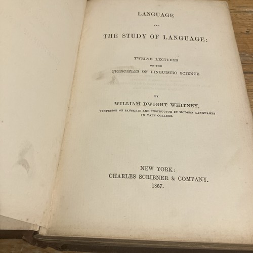 Language the study - language, &