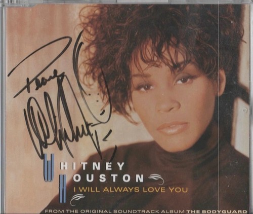 Rare whitney houston - whitney, signed