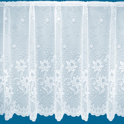 Whitney white floral net - floral,