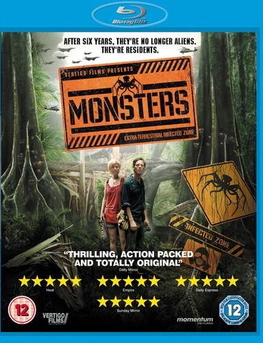 Monsters blu ray - monsters, (2011)
