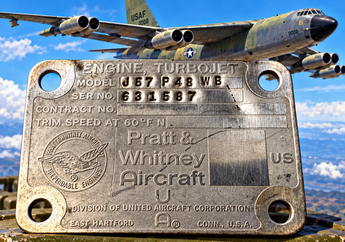 Pratt whitney 57 turbo jet - &,