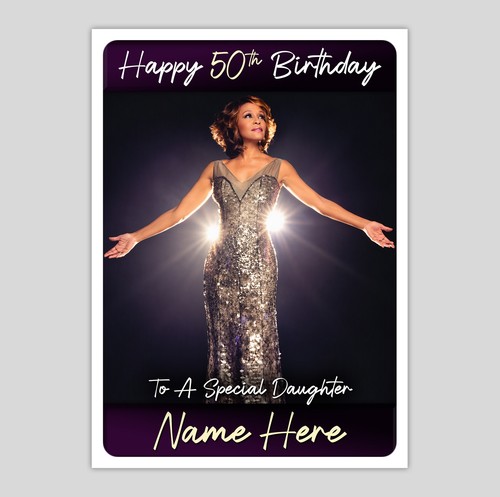 Whitney houston personalised - houston,