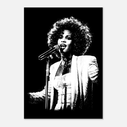 Whitney houston music portrait - music,